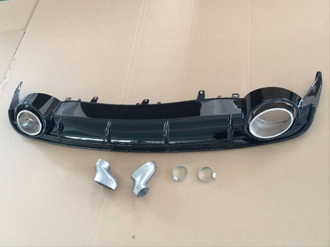 AUDI A6 2015-2018 ICIN UYUMLU RS6 DIFUZOR (NORMAL TAMPON İÇİN)